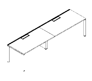 Friant Verity Two-Person Benching Workstations (FV-2001 – FV-2003)